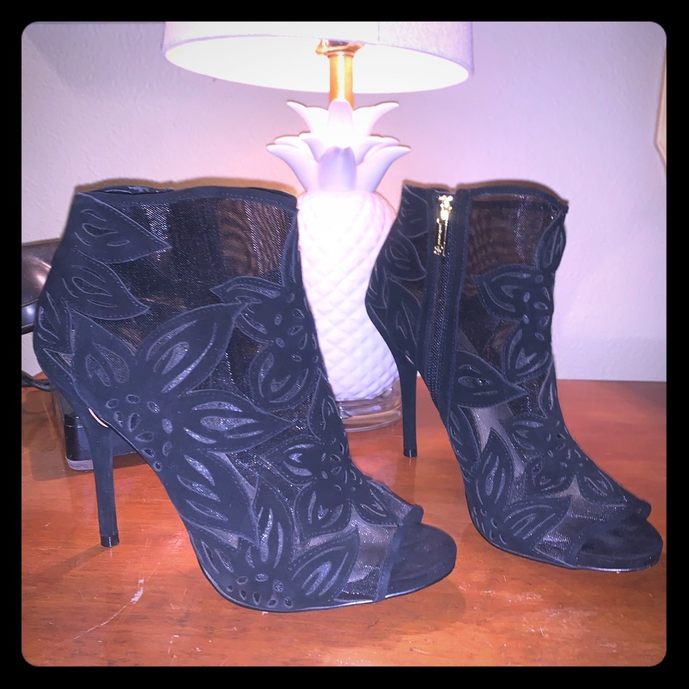 LN Jessica Simpson Bliths Open Toe Dress Bootie